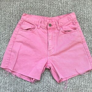 Brandy Melville Pink Jean shorts